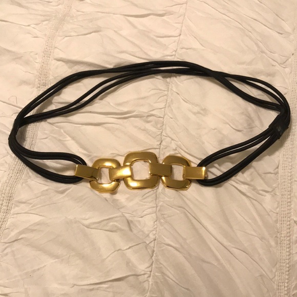 Zara Accessories - Gold Buckle Elastic Belt Zara Accessories - Gold Buckle Elastic Belt